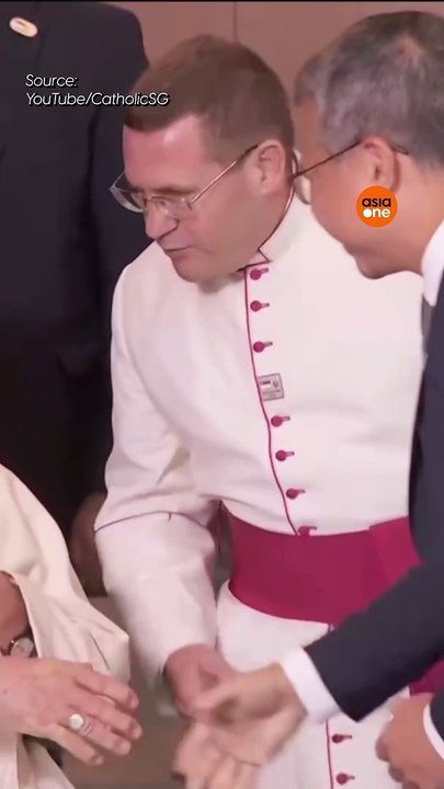 Pope Francis is here!