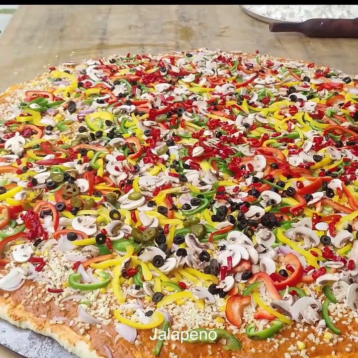 Big pizza