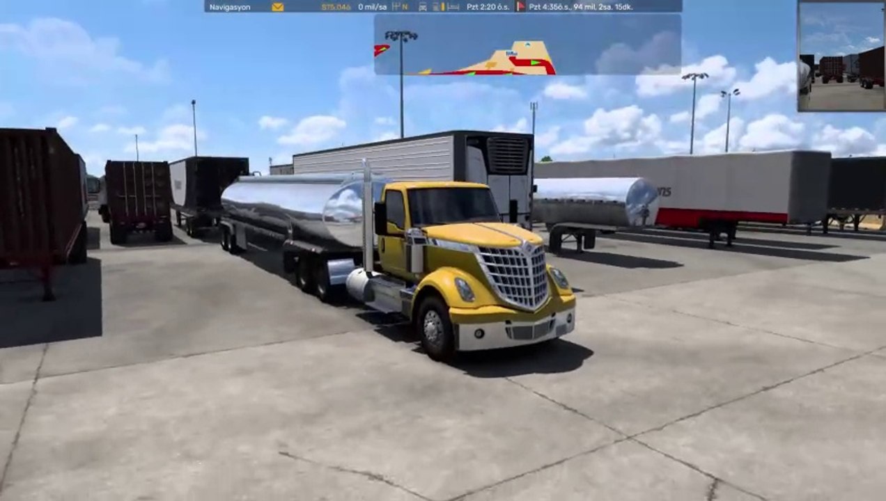 Crude Oil :Exit: Stockton - Destination: Oakland #International #LoneStar - American Truck Simulator