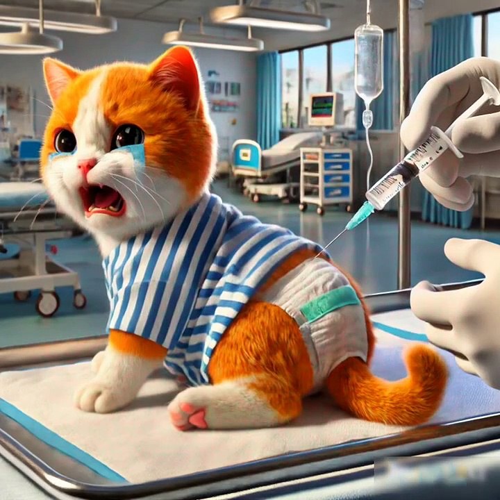 "After a tough day, this brave kitten heads home with mom—happy and healed "