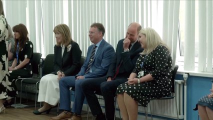 Prince William Gets Serenaded at Primary School Visit and Reveals One of Charlotte’s Loves