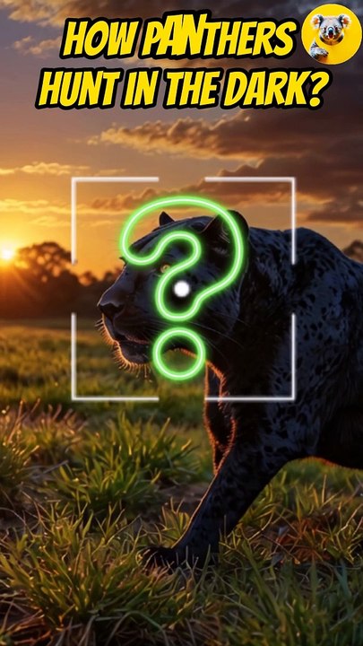 How Do Panthers Hunt After Dark?  | Amazing Predators in Action!