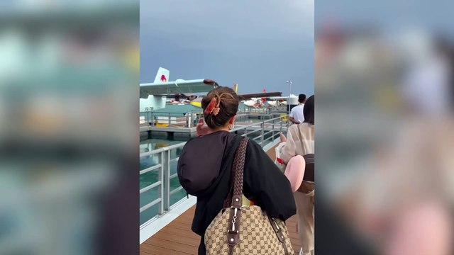 Bea Gimeno y Nacho Aragón comienzan su luna de miel en Maldivas