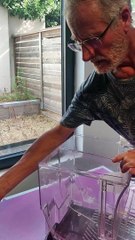 LA ROCH'COOP démontage des bacs bas de vrac