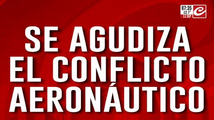 Conflicto aeronáutico: sindicatos se enfrentarán al Gobierno por los salarios