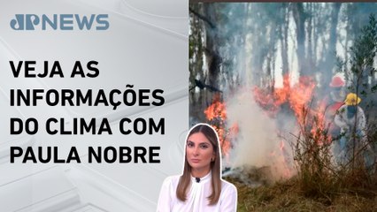 Defesa Civil faz alerta severo de incêndio em SP | Previsão do Tempo