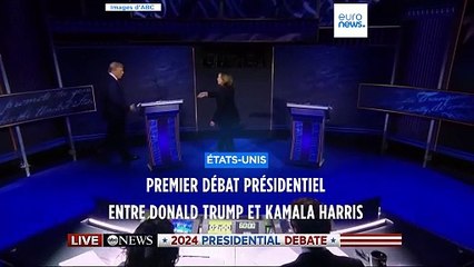 Kamala Harris met Donald Trump sur la défensive lors d’un débat télévisé