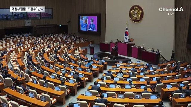 전투력 키운 한덕수 총리…대정부질문 ‘초강수’ 반박