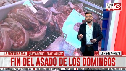 El 80 % de los argentinos ya no consume asado los fines de semana