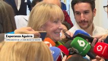 Esperanza Aguirre imita el acento de María Jesús Montero