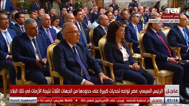 السيسي: على أوروبا القيام بدور كبير من أجل تشجيع الأطراف على التوصل لوقف لإطلاق النار في قطاع غزة