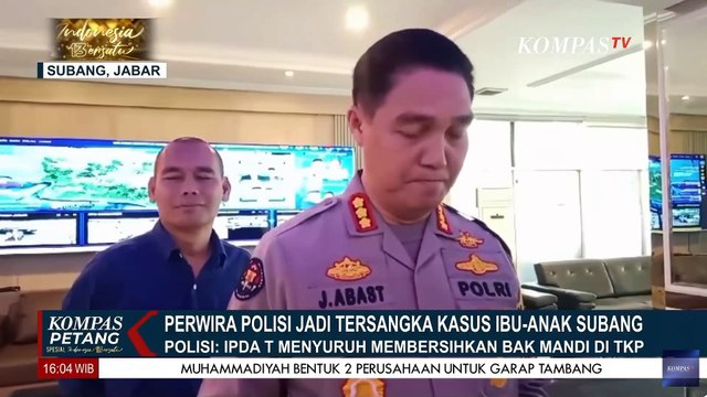 Perwira Polisi Jadi Tersangka Baru dalam Kasus Pembunuhan Ibu dan Anak di Subang