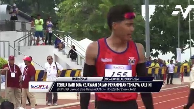 Umar Osman pecah rekod SUKIPT acara 400M