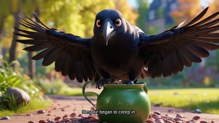 Thirsty Crow's Clever Quest kids English Story