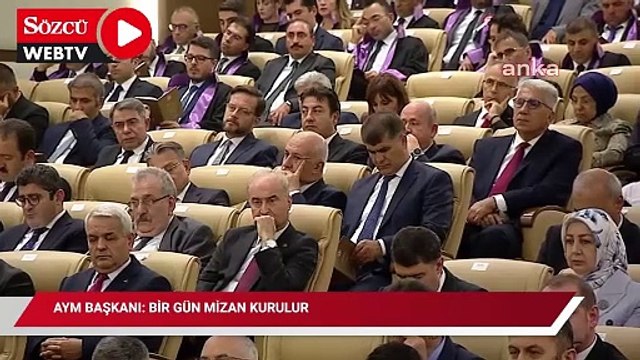 AYM Başkanı: Bir gün mizan kurulur, bütün defterler dürülür hesabı bizden sorulur