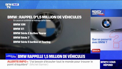 Que se passe-t-il avec BMW? BFMTV répond à vos questions