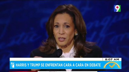 Harris y Trump se enfrenta cara a cara en debate | El Despertador