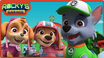 Paw Petrol Rocky Garage. #Cartoonsforkids #PawpetrolRockyGarage