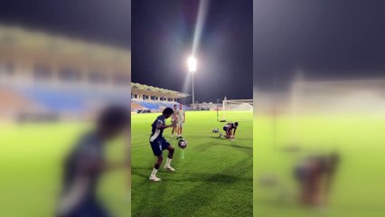 70 yaşındaki Jorge Jesus'tan antrenmanda şov!