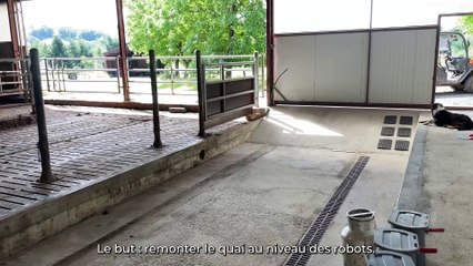« Nous déplaçons nos deux robots de traite en estive l’été »