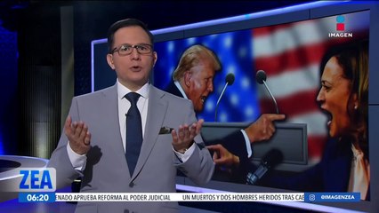 Ayer se realizó el primer debate entre Kamala Harris y Donald Trump