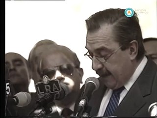 Discurso de Alfonsín en el centenario de la muerte de Sarmiento
