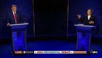 Encuesta rápida de CNN tras el debate da a Kamala Harris como ganadora