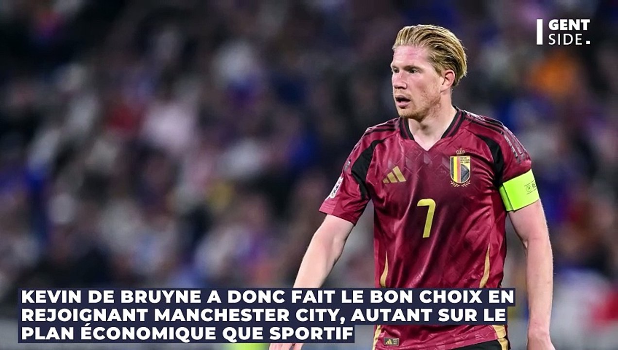Voici l'énorme salaire de Kevin de Bruyne