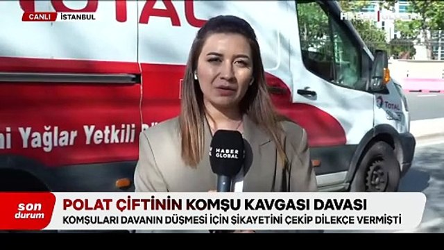 Tahliye olan Dilan-Engin Polat yeniden hakim karşısında: Komşu kavgası davası yeniden görüldü