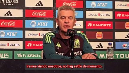 Javier Aguirre sobre el modo de juego de la Selección Mexicana tras el empate ante Canadá: "No hay estilo de momento"