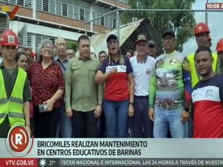 Download Video: Barinas | Planteles educativos reciben mantenimiento integral gracias a Bricomiles