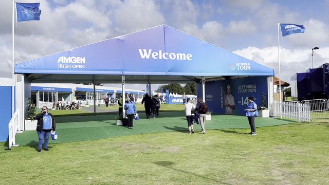 Former Ireland and Ulster Rugby star Tommy Bowe reflects on playing Irish Open Pro-Am at Royal County Down