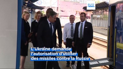 Ukraine : Antony Blinken et David Lammy en visite diplomatique à Kyiv