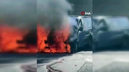 Bursa'da korku dolu anlar! Cayır cayır yandı
