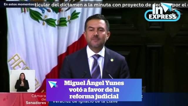 Senadores aprueban en lo general la reforma al Poder Judicial I Reporte Indigo