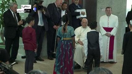 البابا في سنغافورة المحطة الخيرة لجولته في آسيا والمحيط الهادئ