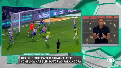 'Mais uma partida apagada do Endrick', diz Denílson sobre derrota do Brasil para o Paraguai