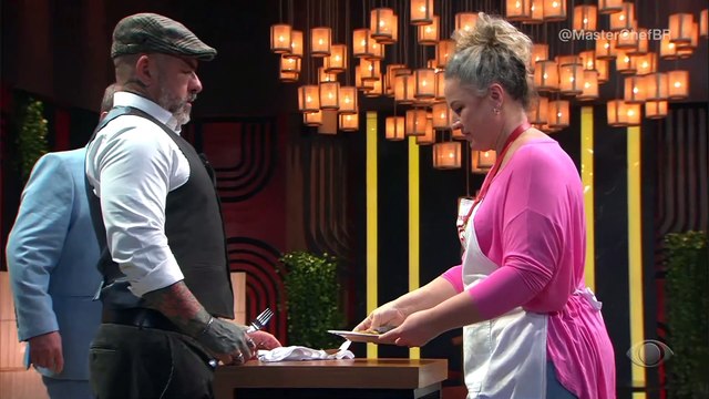 Andréia agrada chefs com prato de apenas 3 ingredientes