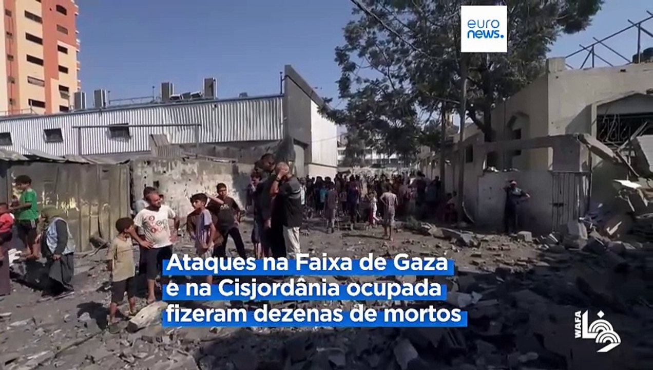 Ataque em escola faz vários mortos em Gaza