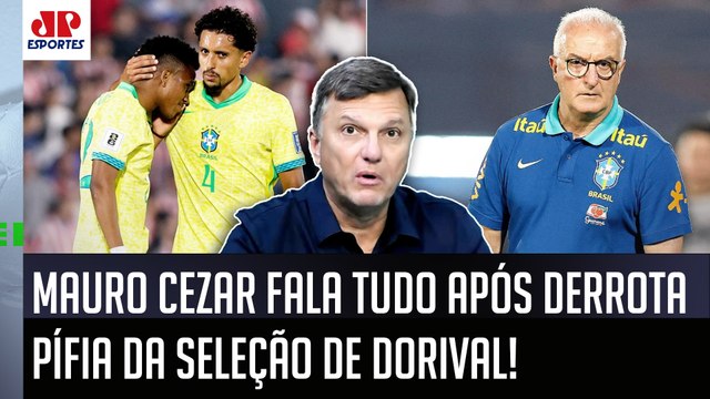 O Dorival NÃO É TÉCNICO pra Seleção Brasileira, gente! E TÁ FICANDO CLARO que... Mauro Cezar OPINA
