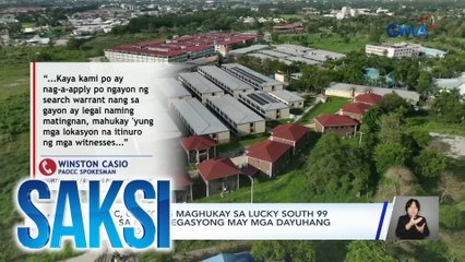 PAOCC, gustong maghukay sa Lucky South 99 dahil sa mga alegasyong may mga dayuhang inilibing doon | Saksi
