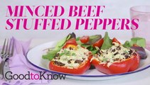 Minced Beef Stuffed Peppers | Recipe