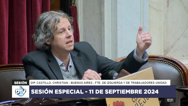 Castillo llamó a derogar el DNU con una sesión especial y señaló a quienes cambiaron el voto: Son el último engranaje de Milei