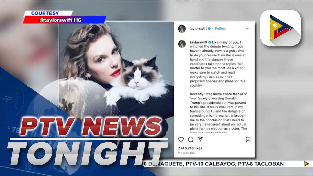 Taylor Swift endorses Kamala Harris in U.S. presidential race