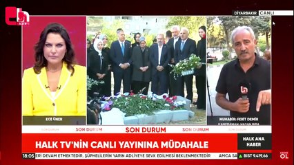 Ferit Demir'e canlı yayında müdahale