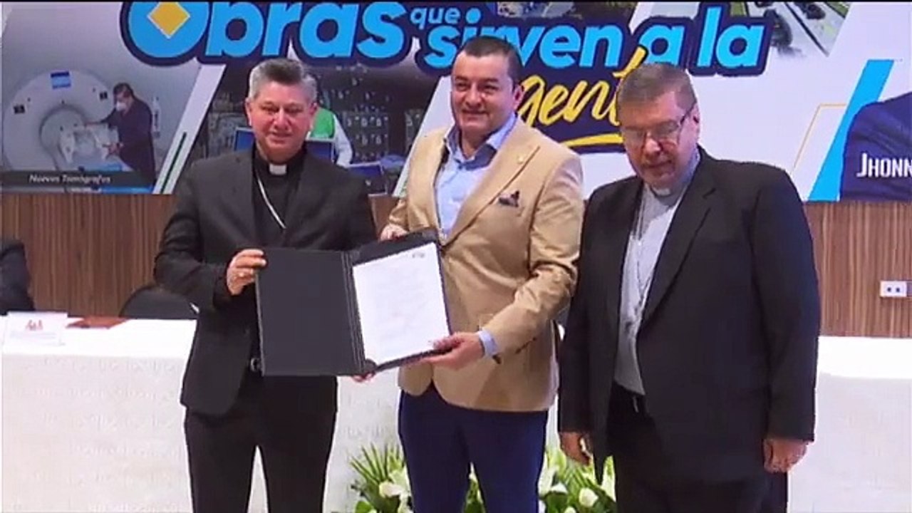 Alcaldía promulgó este miércoles 11 de septiembre ley que declara patrimonio arquitectónico, urbanístico y eclesiástico municipal a la Basílica Menor de San Lorenzo Mártir o Catedral Metropolitana de Santa Cruz de la Sierra.