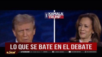 Donald Trump se enfrentó en un debate con Kamala Harris | El Show del Mediodía