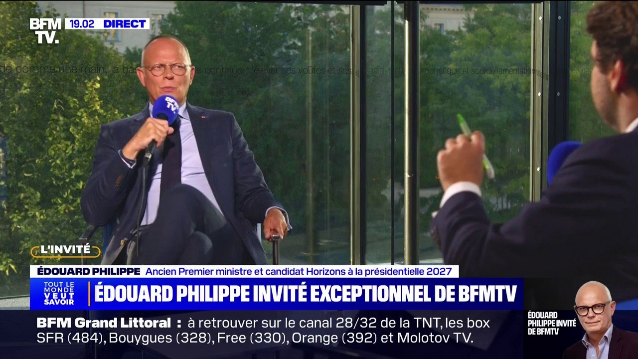 Édouard Philippe: "Le choix de Michel Barnier par le président de la République est un très bon choix"