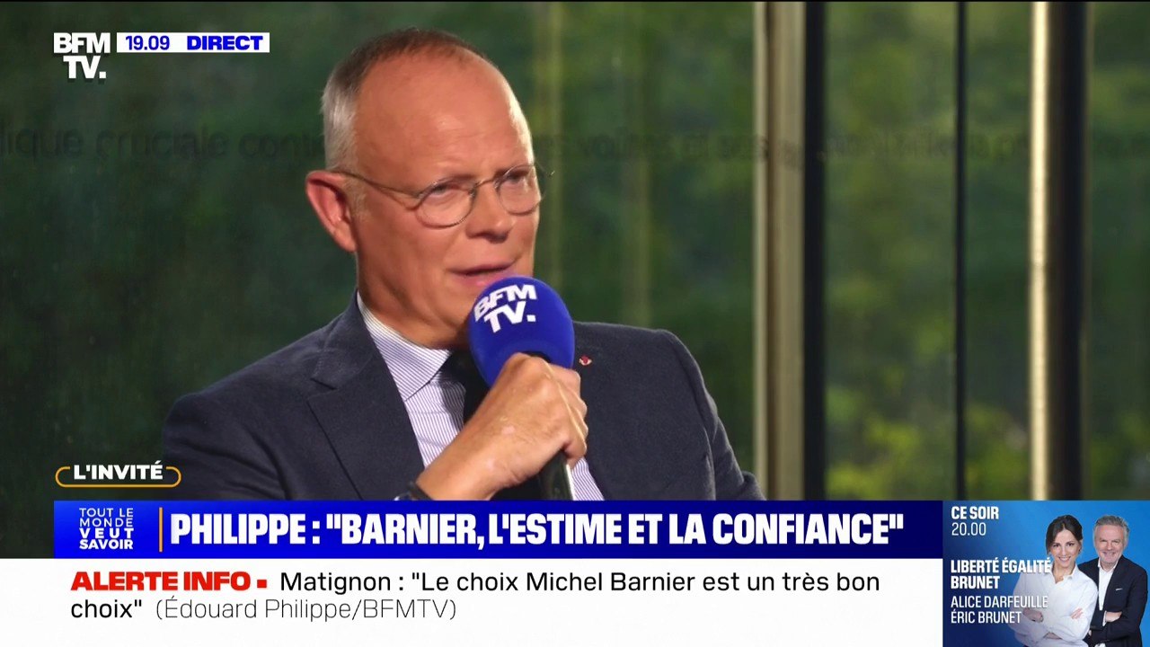 Édouard Philippe: "Les institutions de la Ve République fonctionneront toujours mieux lorsque le président présidera et que le gouvernement gouvernera"