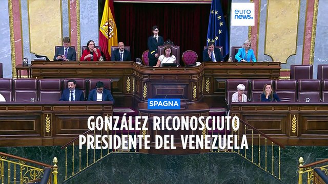 Spagna: il Congresso vota il riconoscimento di González Urrutia come presidente eletto del Venezuela